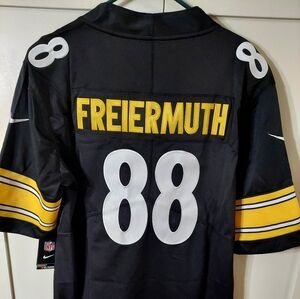 Pat Freiermuth Pittsburgh Steelers Black Stitched Jersey
